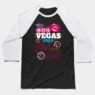 Las Vegas Nevada Women Party Girls Trip 2024 Vacation Trip Baseball T-Shirt
